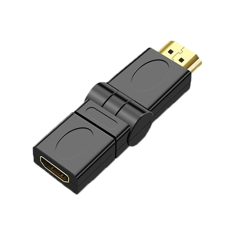 Adaptador Hdmi Macho A Hdmi Hembra 1080p Codo Adjustable