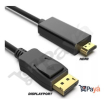 Cable Hdmi A Displayport Macho A Macho Resolucion 4k / 2 Mts