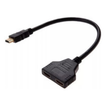 Cable Hdmi Doble Divisor De Puerto Dual De 1 A Dos Salidas