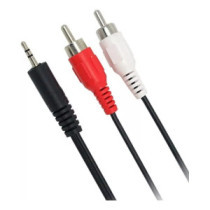 Cable Stereo Ramitech 2x1  5m Audio Auxiliar