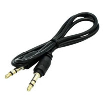 Dos Cables Plug Auxiliar Audio Stereo-stereo 3.5 Mm De 50 Cm