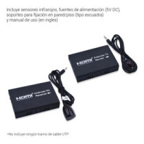 Extender Adaptador Hdmi 4k A Utp Categ 6/ 120 Mts De Alcanze