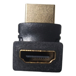 Extensor Codo Adaptador Hdmi Macho Hembra Unión Conexión L