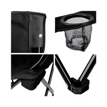 Silla Plegable con Portavasos | Camping y Exterior