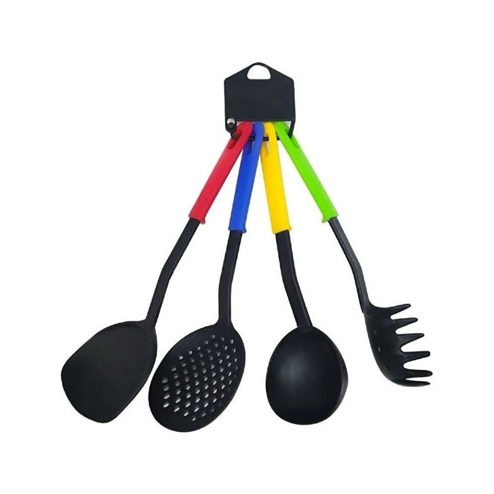 Set De Cucharas Para Cocina Resistentes A Altas Temperaturas