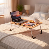 Mesa para Laptop Portátil | Cama, Computador, Tablet, Desayuno