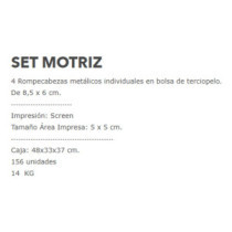 Juego Set Motriz Tipo Puzzle