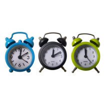 3 Reloj  Minikiut De Despertador Alarma Campana Hora +pilas