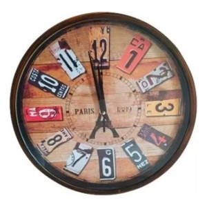 Reloj De Pared Edición Paris Ak-1633