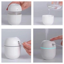 Mini Humidificador Portátil con Luz LED | Difusor de Aromas