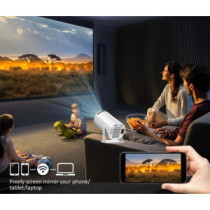 Proyector Portátil Hy300 4k Fhd Conexión Wifi 5g Android 11