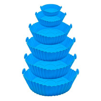 Canastillas de Silicona para Air Fryer | Set x6