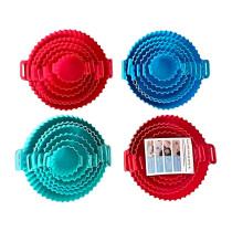 Canastillas de Silicona para Air Fryer | Set x6