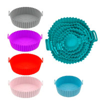 Canastillas de Silicona para Air Fryer | Set x6