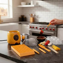 Fondue Eléctrica para Chocolate | Olla de Aluminio