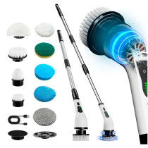Cepillo Eléctrico 9 en 1 | Limpieza Baño, Cocina y Auto