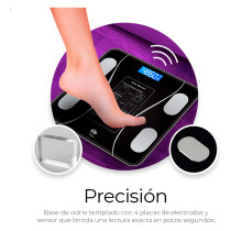 Báscula Digital Bluetooth Inteligente para Baño