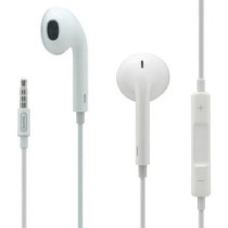 Audifonos Ergonomico Alambricos Stereo Blanco 3.5mm + Microf