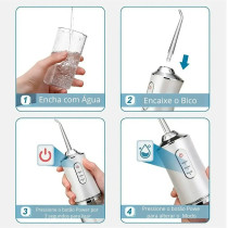 Irrigador Oral Portátil con Chorro de Agua | Higiene Bucal