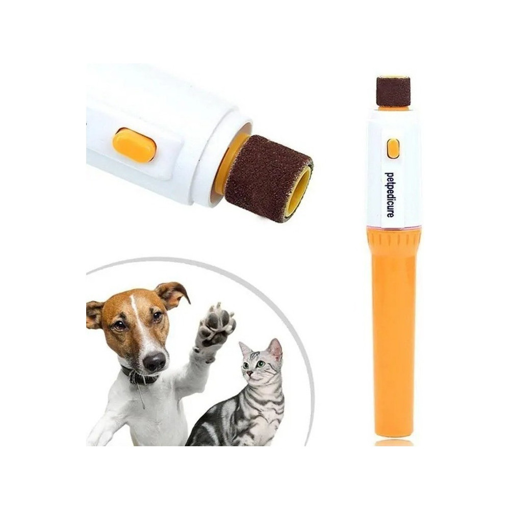 Lima Limador Uñas Mascotas Electronico Portatil Perro Gato