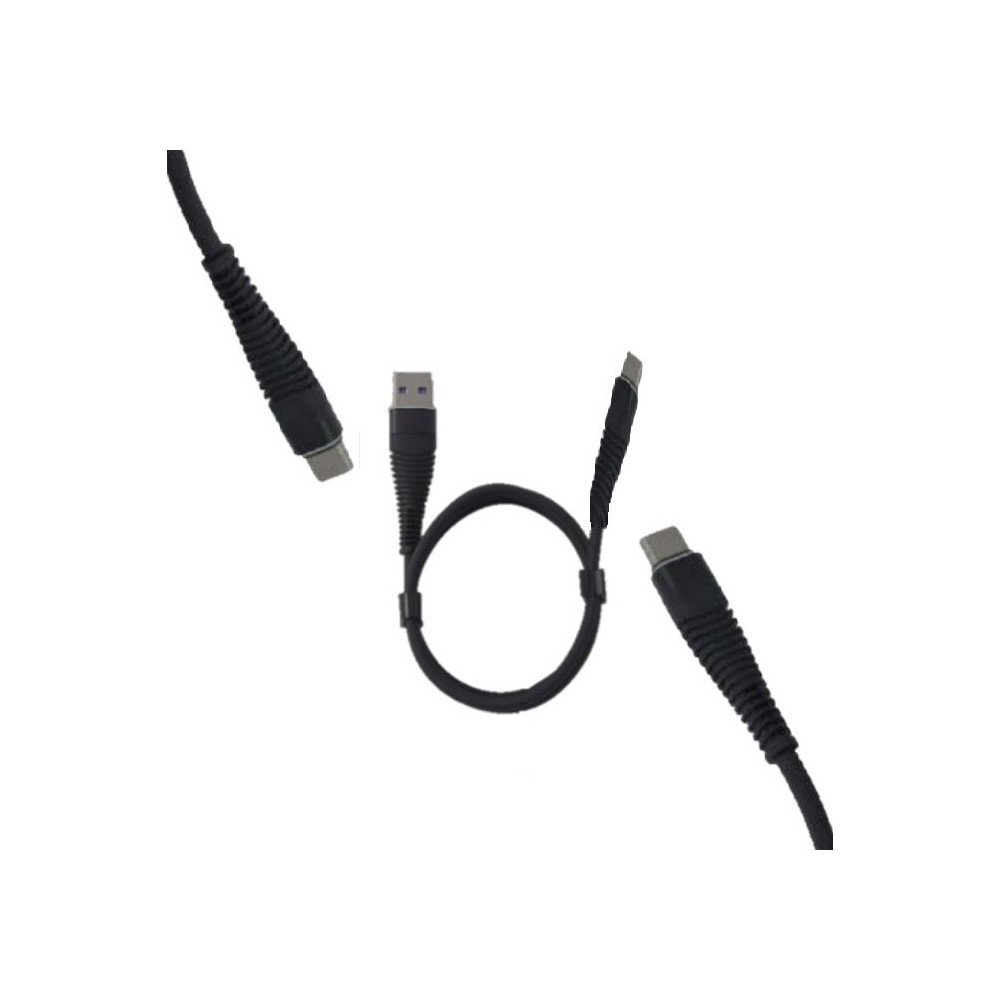 Cable De Datos Cargador Usb Tipo C 1 Metro Silicona