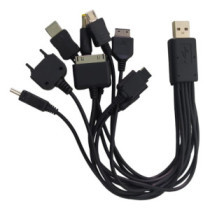 Cable Usb 2.0 Tipo A / Estilo Pulpo Multifunción  10 En 1