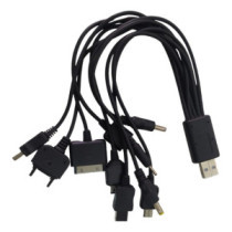 Cable Usb 2.0 Tipo A / Estilo Pulpo Multifunción  10 En 1