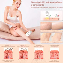 Depiladora IPL Luz Pulsada | Reducción del Vello