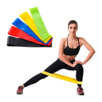 Bandas Elásticas de Resistencia x5 | Ejercicio y Gimnasio