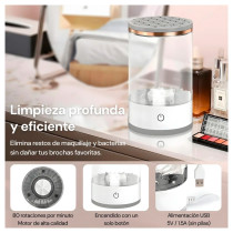 Limpiador Eléctrico de Brochas de Maquillaje Portátil USB