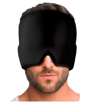 Gorro para Migraña con Gel Frío | Compresa para Ojos