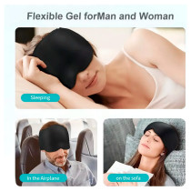 Gorro para Migraña con Gel Frío | Compresa para Ojos