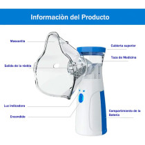 Nebulizador Portátil para Niños y Adultos | Inhalador