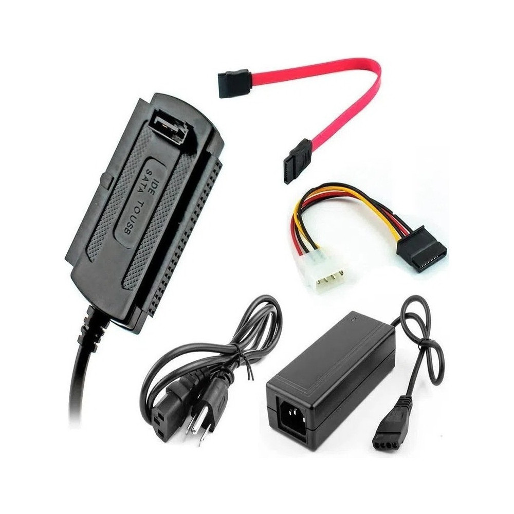 Convertidor Galleta Usb 2.0 A Sata Ide Disco Duro 2,5 3,5