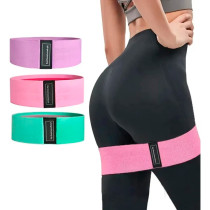 Bandas Elásticas de Tela x3 | Piernas y Glúteos Fitness