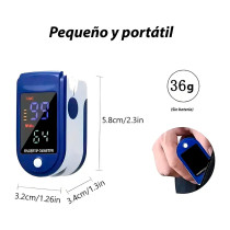 Pulsioxímetro LED de Dedo para Adultos | Medidor de Pulso