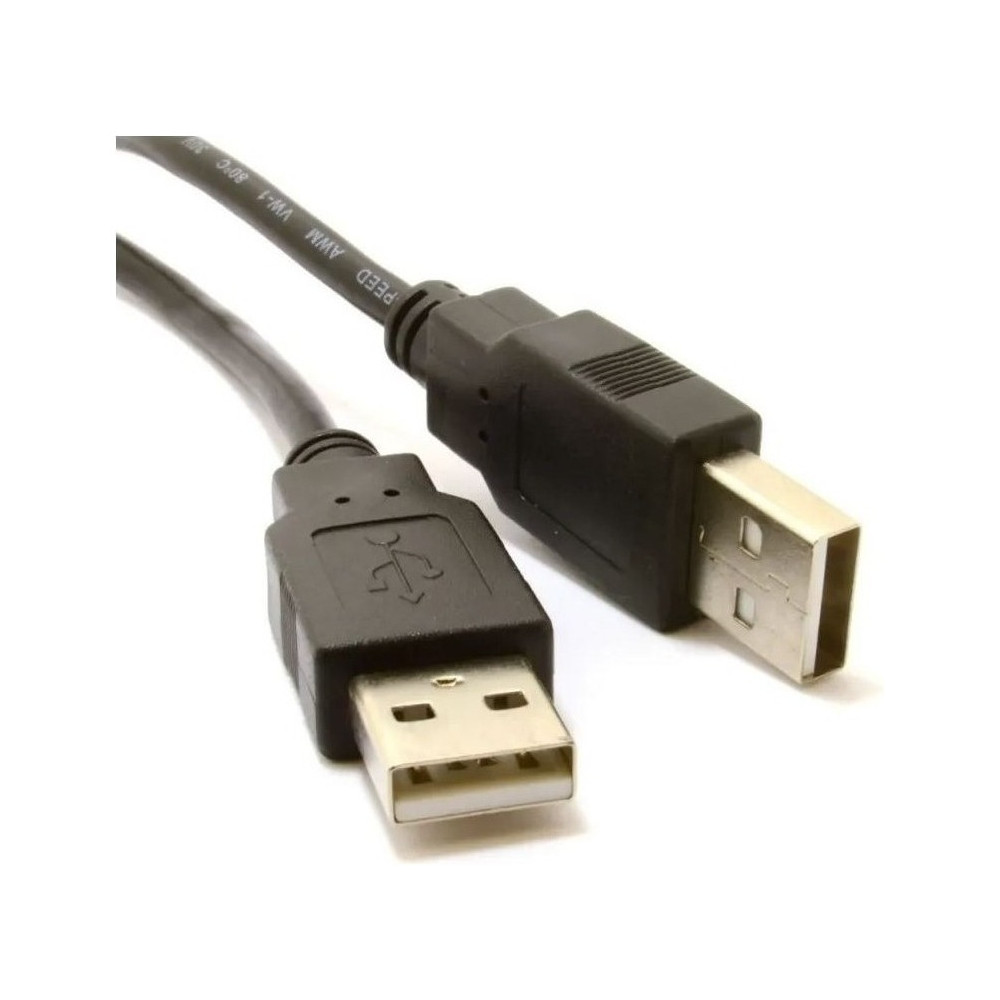 Cable Usb Macho A Macho Para Pc Bases Refrigerantes Laptop