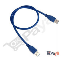 Cable Usb Version 3.0 Tipo A / Macho A Macho De 1 Metro-azul