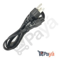 Cable Poder Clavija 3 Entradas Plano 250 Voltios 10a 1,50 Cm