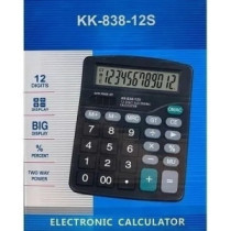 Calculadora Básica Escritorio Electronica Solar 12 Digitos