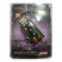 Tarjeta De Sonido Externa Usb 7.1 Adaptador Audio Microfono