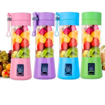 Licuadora Portátil Mini USB para Batidos 6 Cuchillas