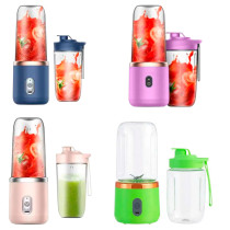 Mini Licuadora Portátil USB con Doble Vaso Recargable