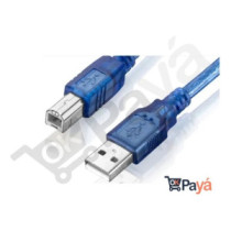 Cable Usb 2.0 Para Impresora /1.8 Mts/azul De Filtro Ferrita