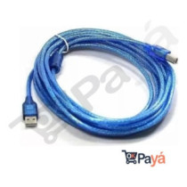 Cable Usb 2.0 Para Impresora /1.8 Mts/azul De Filtro Ferrita