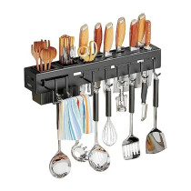 Organizador de Utensilios y Cubiertos de Cocina para Pared