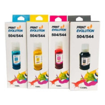 9 Tinta Tintas 504 / 544  L3150 L1110  L3110 L5190 L6191