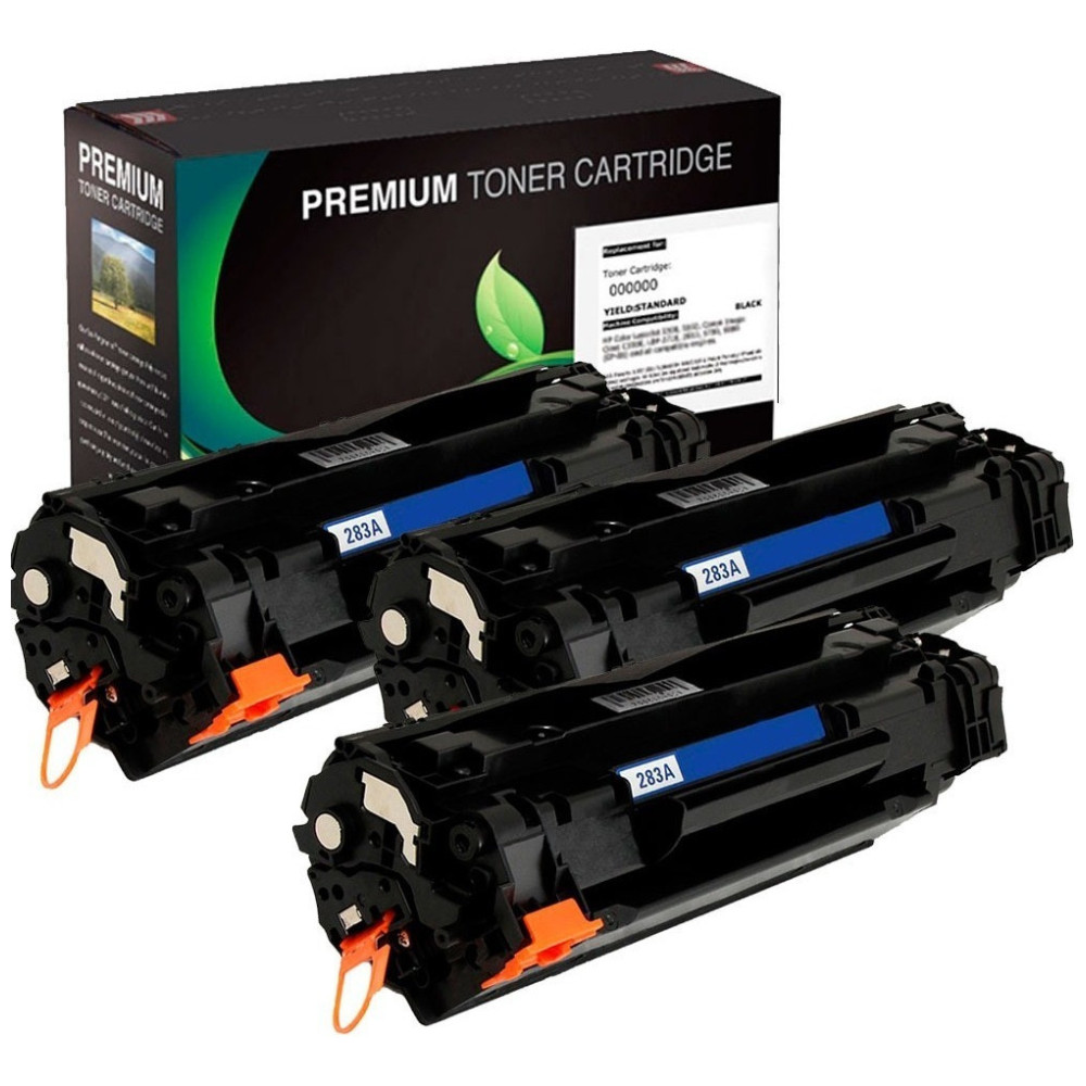 3x1 Toner Alternativo Cf 283a 83a M201 M125 M127fn M127 M225