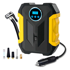 Compresor Portátil Carsun 12V 120W 35L con Manómetro