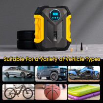 Compresor Portátil Carsun 12V 120W 35L con Manómetro